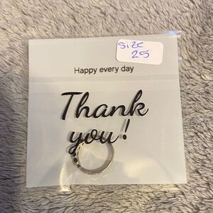 Silver Ring size 2.5
